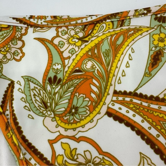 Faithfull The Brand Hazel Bikini Bottoms Juniper Paisley Print Size US 8 Large - Picture 4 of 9